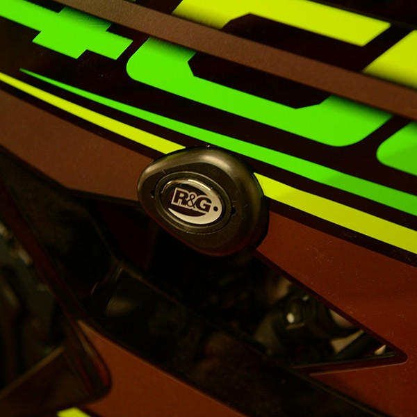 R&G Crash Protectors - Aero Race Kit for Kawasaki Ninja 400 ’18- and Ninja 250 ’18- (RACE ONLY- Drilled)